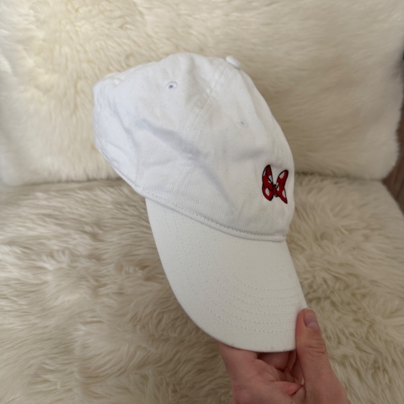 Disney Minnie Mouse Bow Baseball hat onesize white - Picture 3 of 5